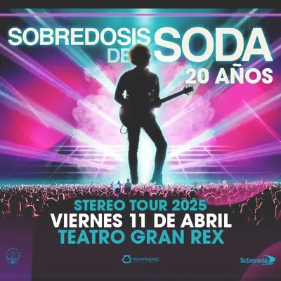 Sobredosis De Soda Teatro Gran Rex CABA 2025