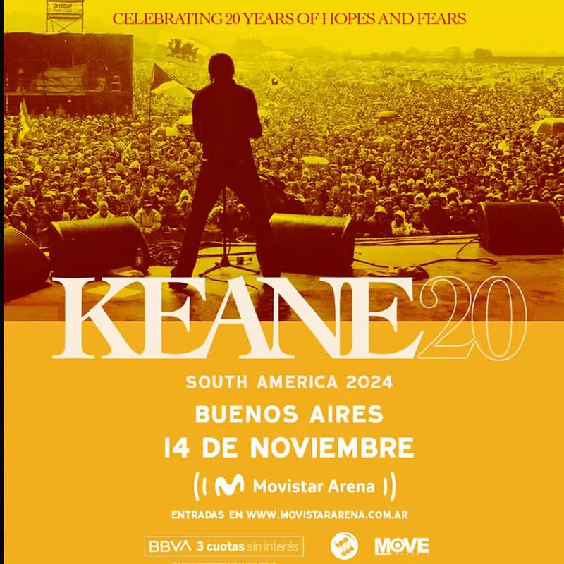 Keane Movistar Arena 14.11.24