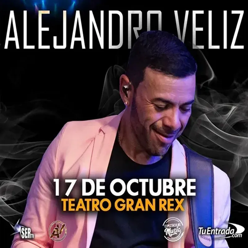 Alejandro Veliz en el Teatro Gran Rex