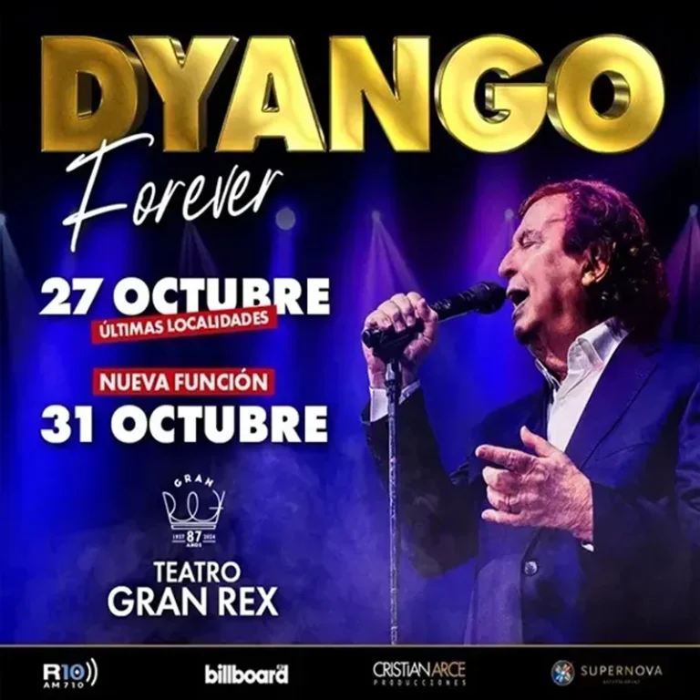 Dyango en el Gran Rex