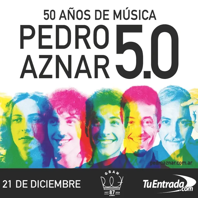 Pedro Aznar en el Teatro Gran Rex