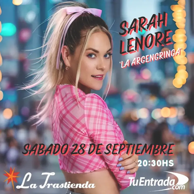 Sarah Lenore en La Trastienda