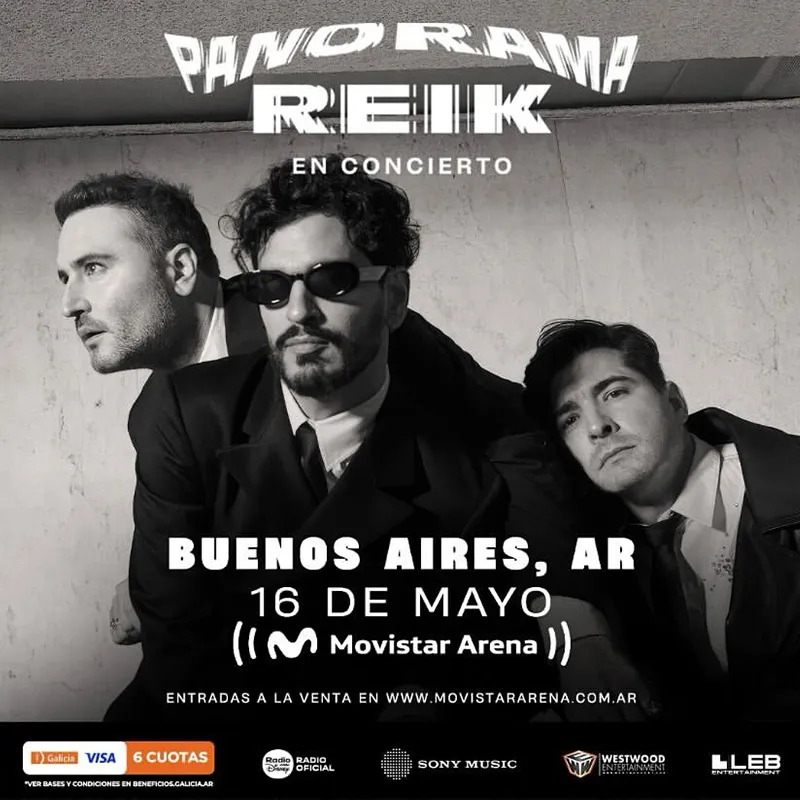 Reik en el Movistar Arena