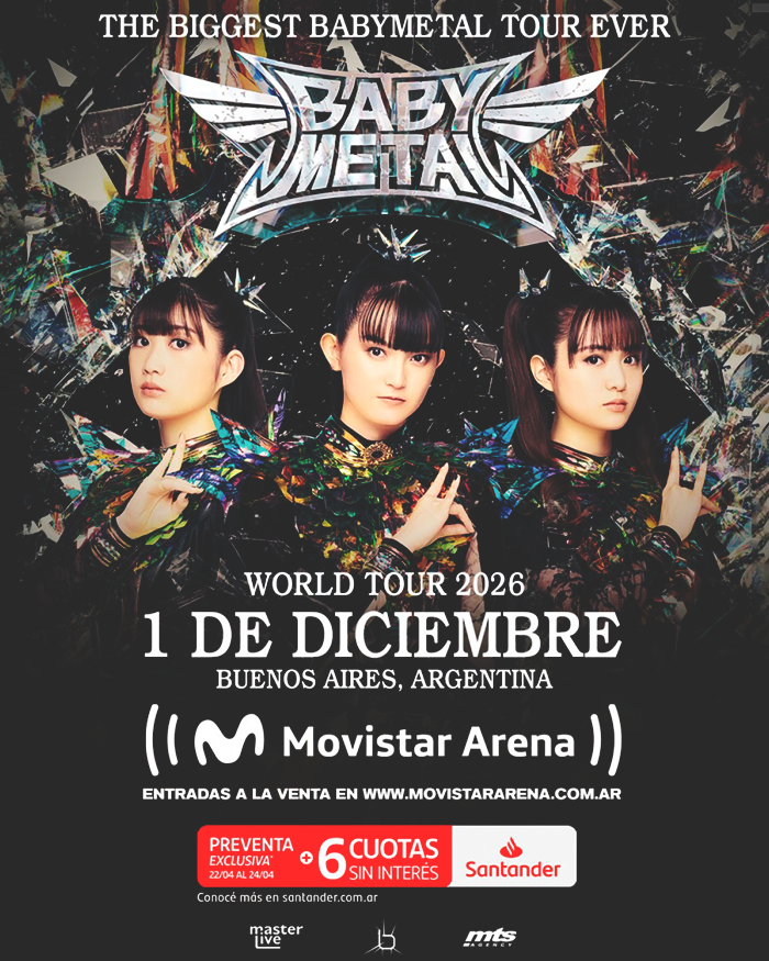 Bavymetal en Movistar Arena