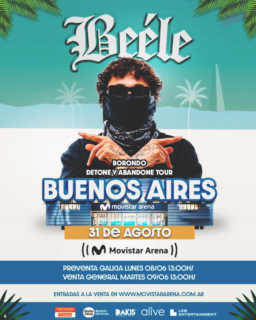 Beéle en Movistar Arena