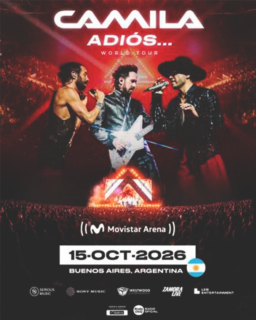 Camila en Movistar Arena