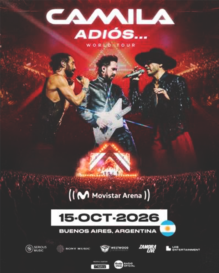 Camila en Movistar Arena