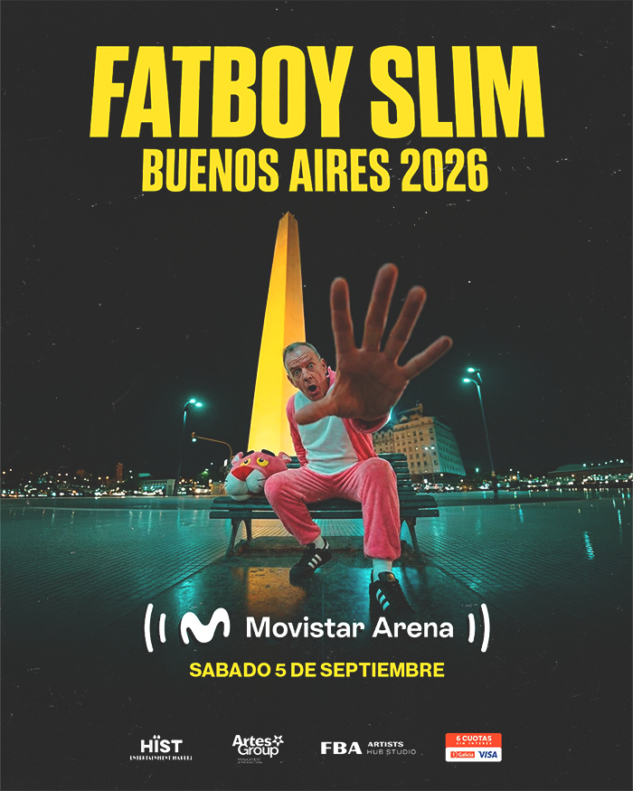 Fatboy Slim en Movistar Arena