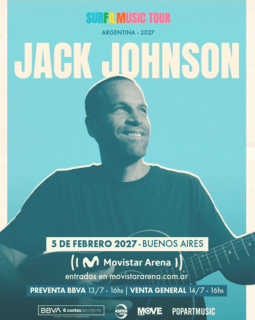 Jack Johnson en Movistar Arena