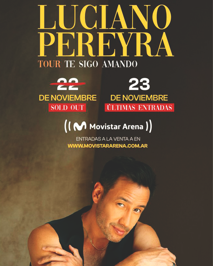 Luciano Pereyra en Movistar Arena