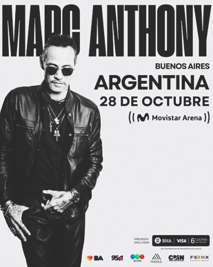 Marc Anthony en Movistar Arena