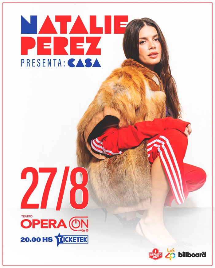Natalie Perez en el Teatro Opera On