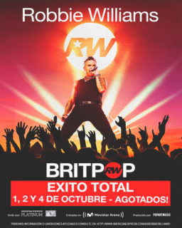 Robbie Williams en Movistar Arena
