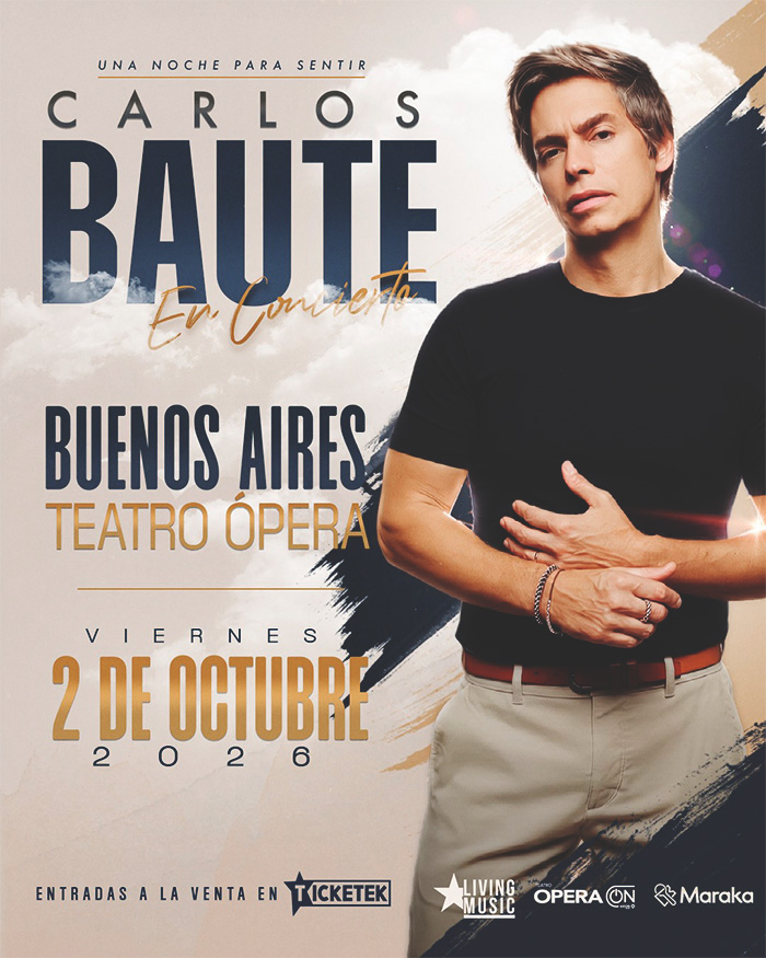 Carlos Baute en el Teatro Opera