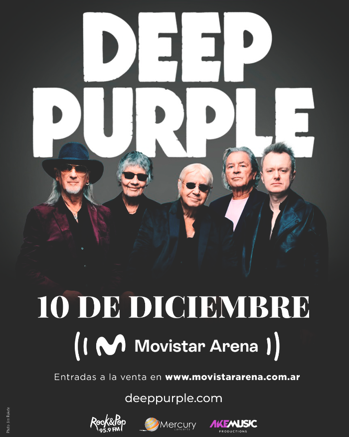 Deep Purple en Movistar Arena