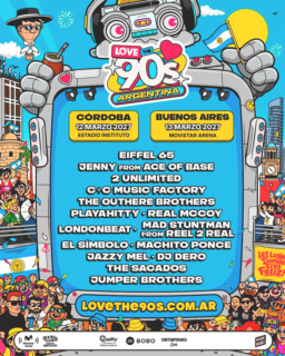 Love the 90’s en Movistar Arena